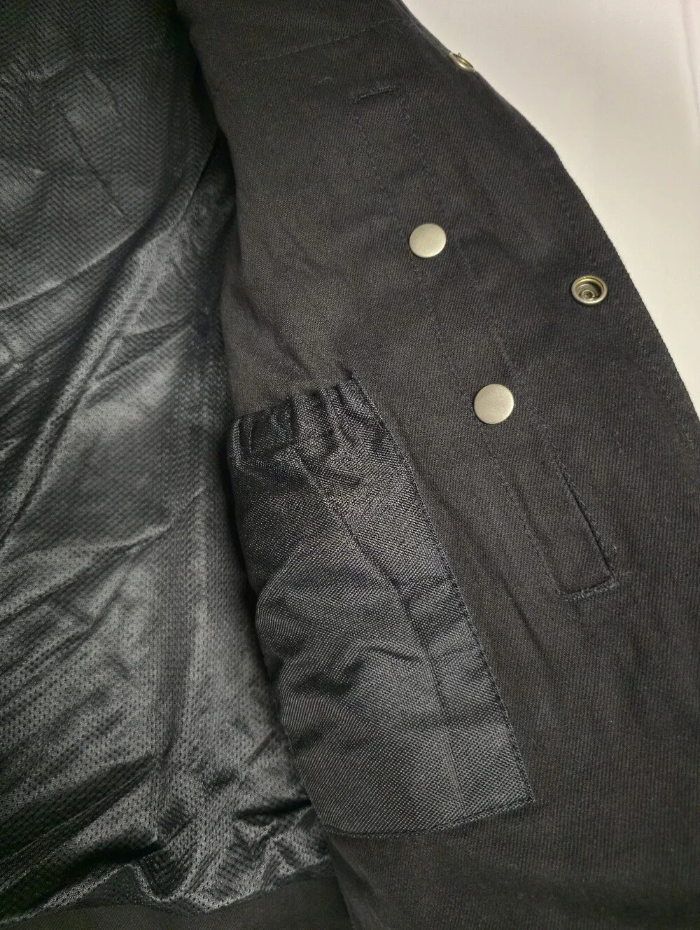 Daniel Smart MFG The Dark Knight Men's Denim Motorcycle Vest